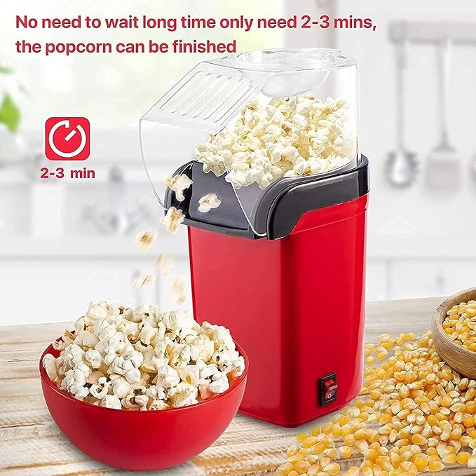 Electric Instant Popcorn Maker Making Machine Automatic for home
