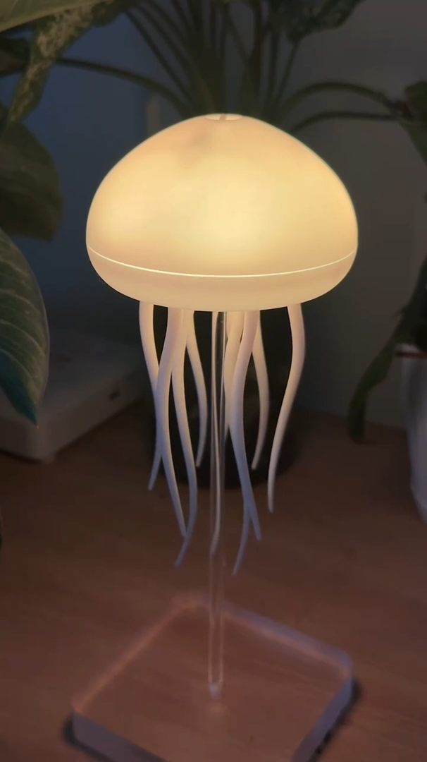 Jellyfish Lamp | Jellyfish Lamp with Dancing Legs | RGB Gradient Jellyfish Bedside Lamp