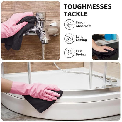 Microfiber cleaning cloth roll