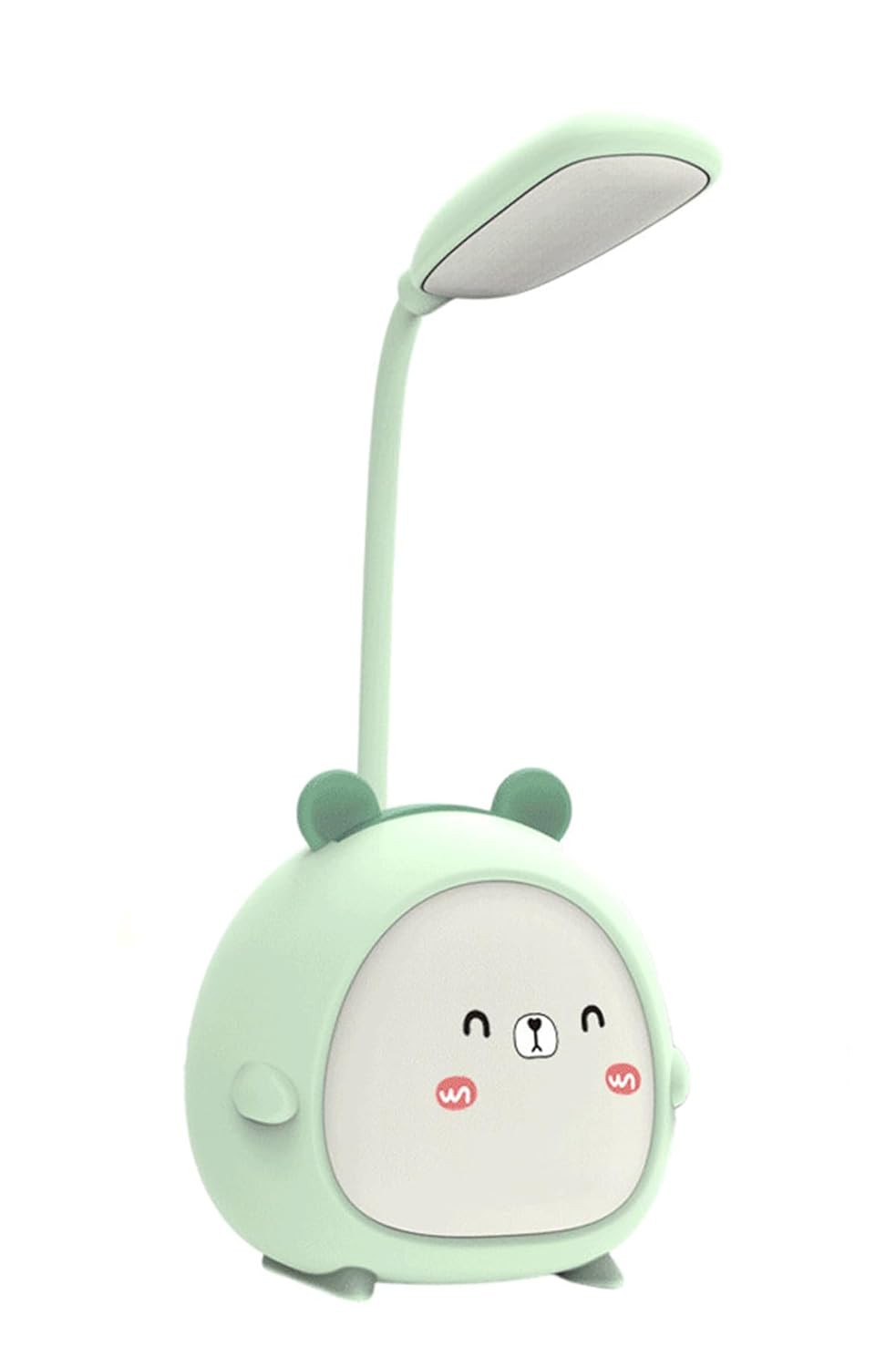 🐻 Cute Bear Lamp - Mint LED light with Adorable Face