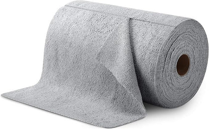 Microfiber cleaning cloth roll