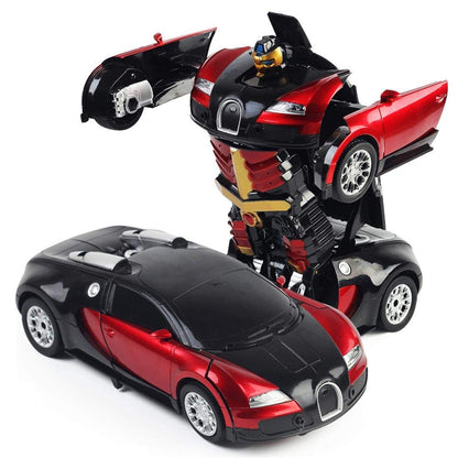 Rechargable one Button Car to Robot Converting Car Style Robot