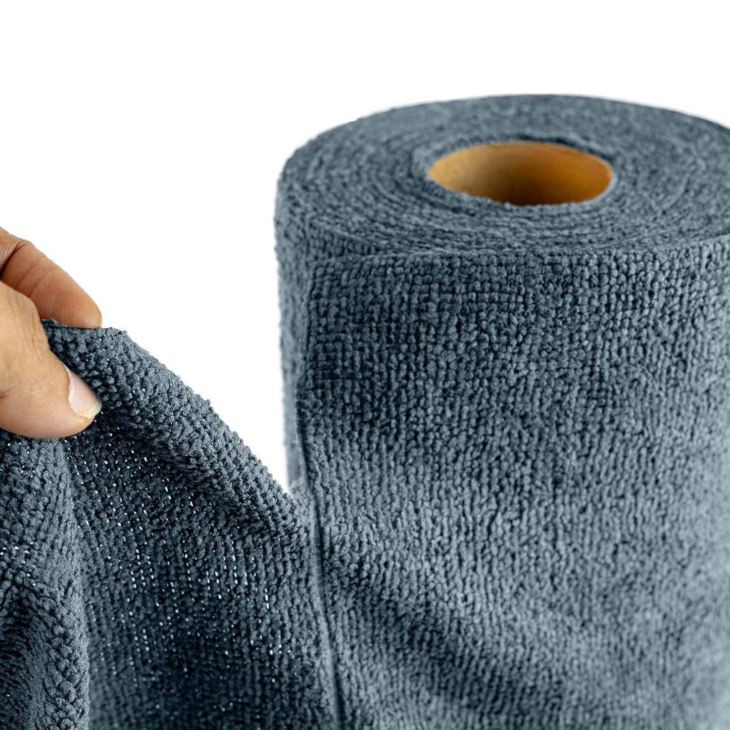 Microfiber cleaning cloth roll