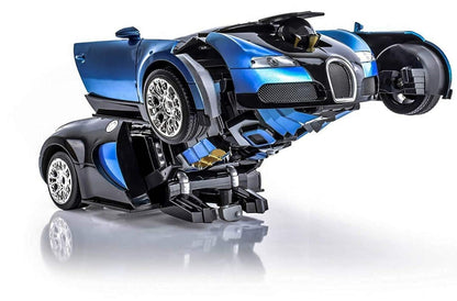 Rechargable one Button Car to Robot Converting Car Style Robot