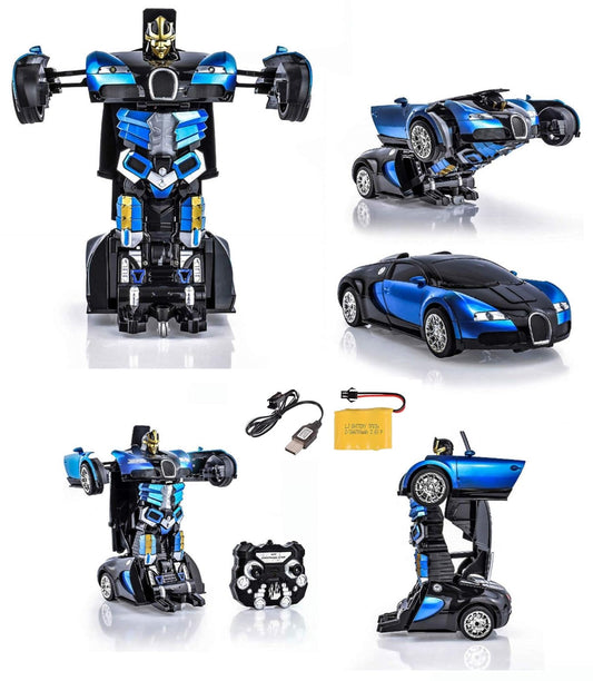 Rechargable one Button Car to Robot Converting Car Style Robot