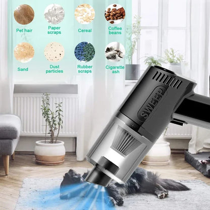 Portable Wireless Air Duster Vacuum Cleaner