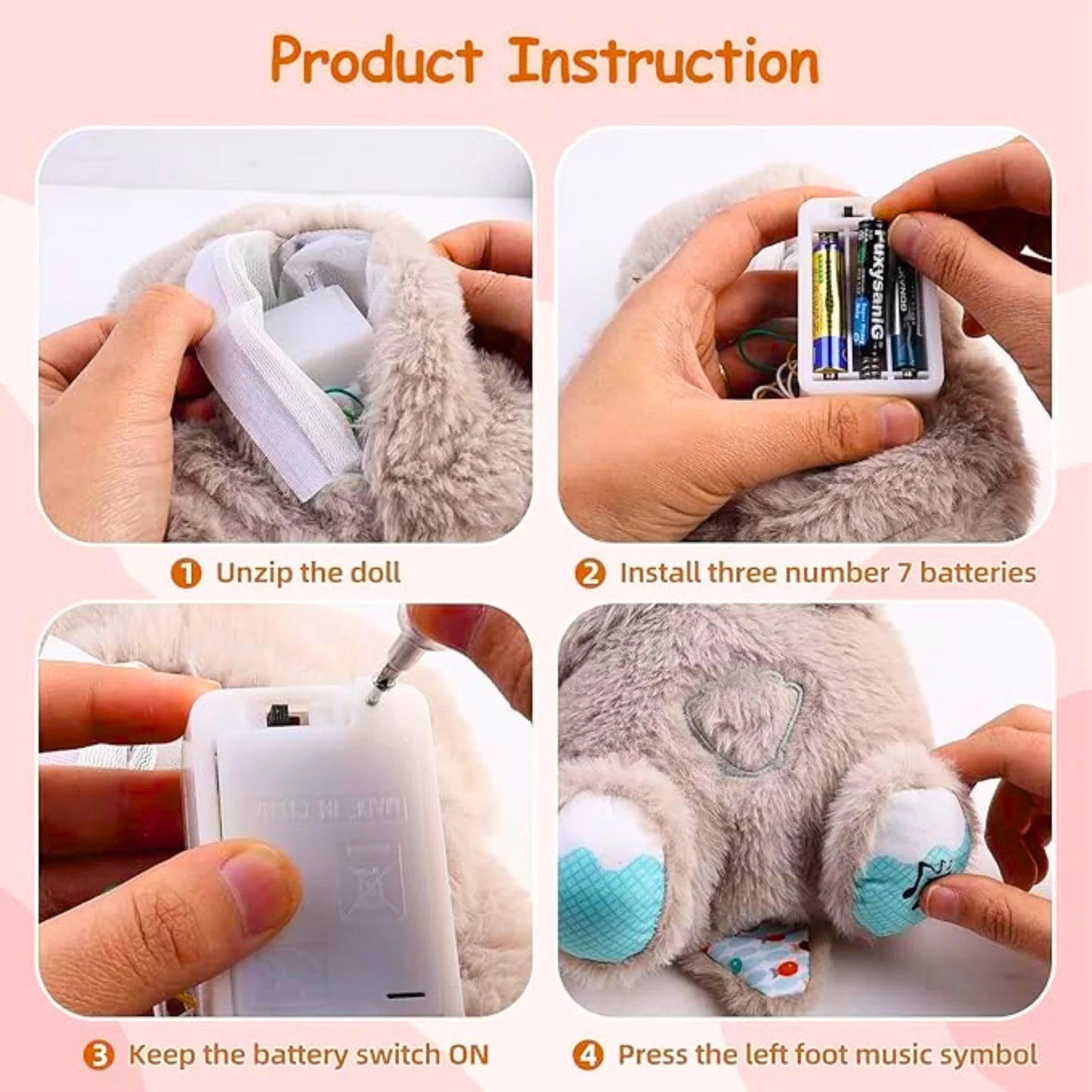 Premium cute Breathing teddy bear