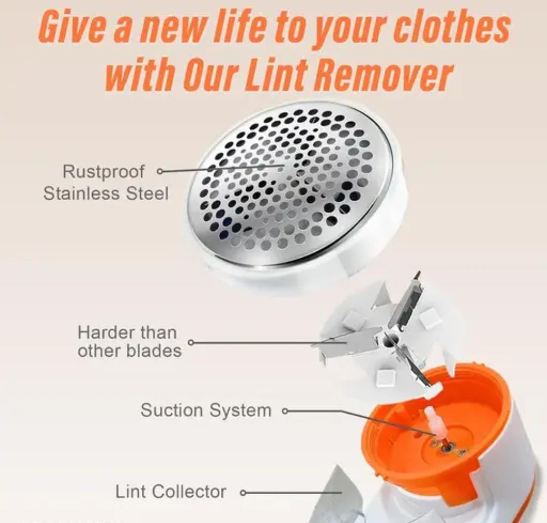 BOLDFIRE NOVA Lint Remover For Clothes Electric Fabric Shaver