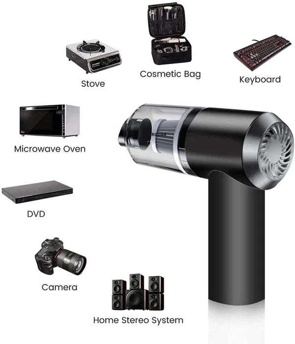 Portable Wireless Air Duster Vacuum Cleaner