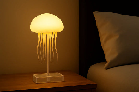 Jellyfish Lamp | Jellyfish Lamp with Dancing Legs | RGB Gradient Jellyfish Bedside Lamp